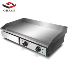 Easy Operating Hot Selling BBQ Full Flat Smooth Plate Electric Grill For Kitchen Equipment